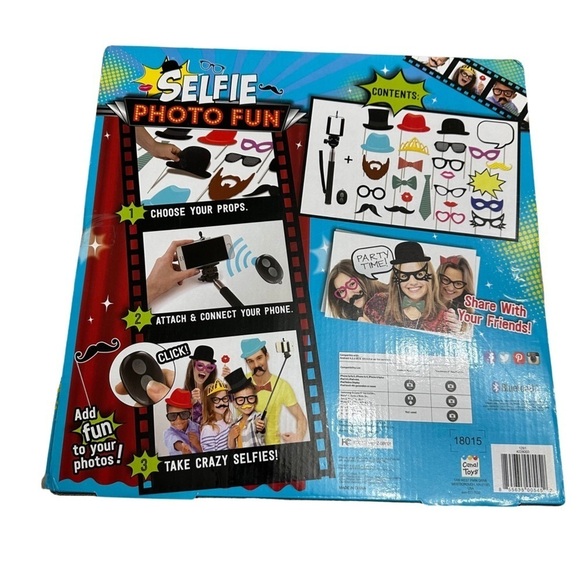 Canal Toys Selfie Photo Fun Kit Wireless Remote Included NEW IN BOX - Picture 2 of 3